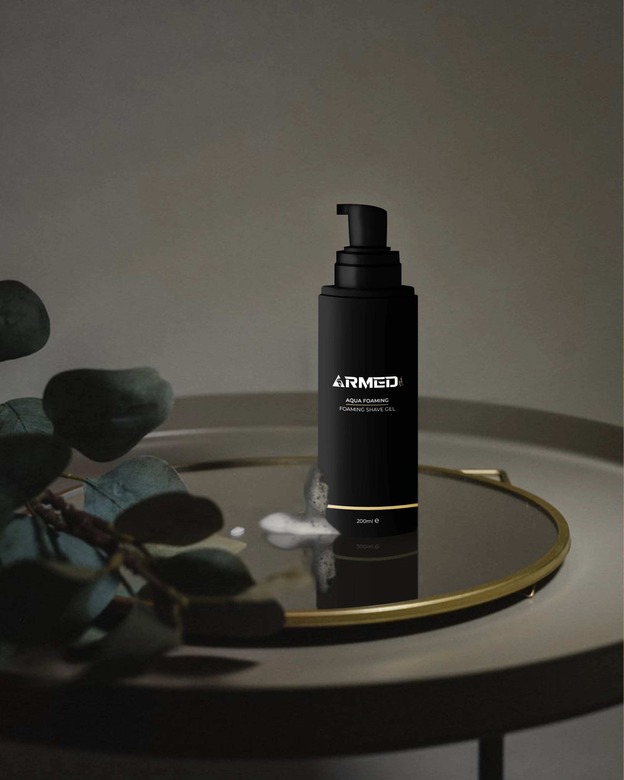 Aqua Foaming Shave Gel For Skin  200ml