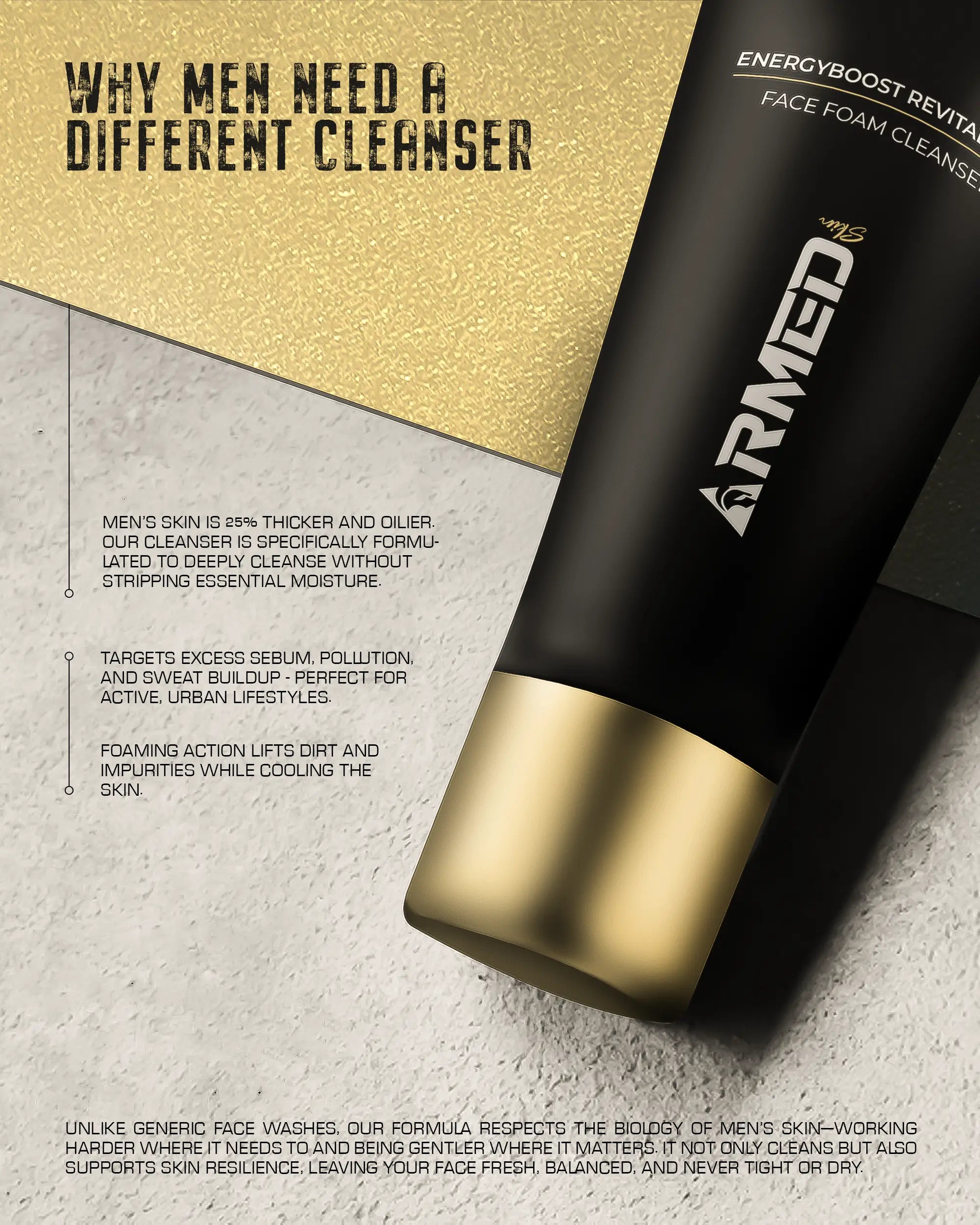 Energy Boost Foam Cleanser       100ml