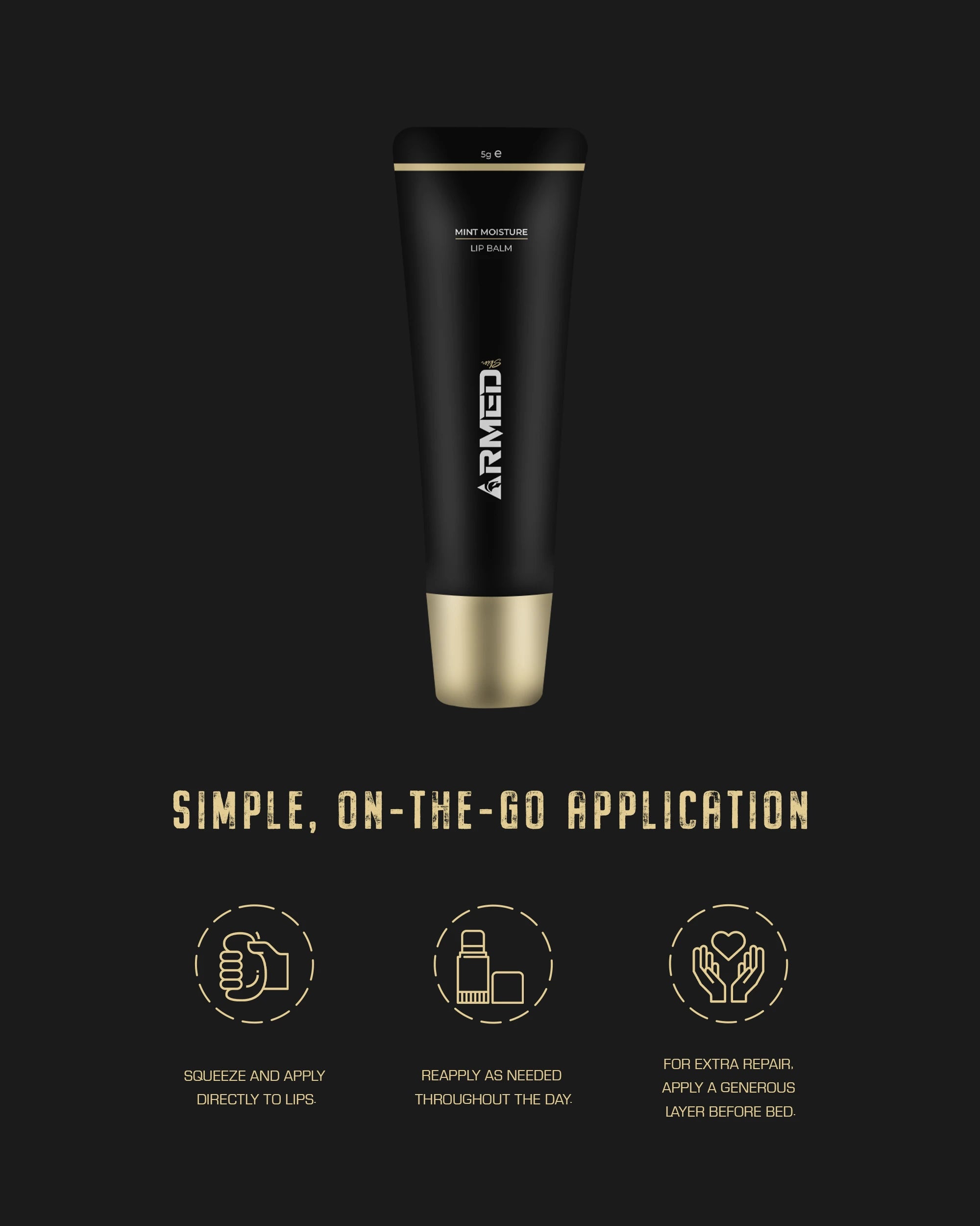 Mint Moisture Hydrating Lip Balm  5ml