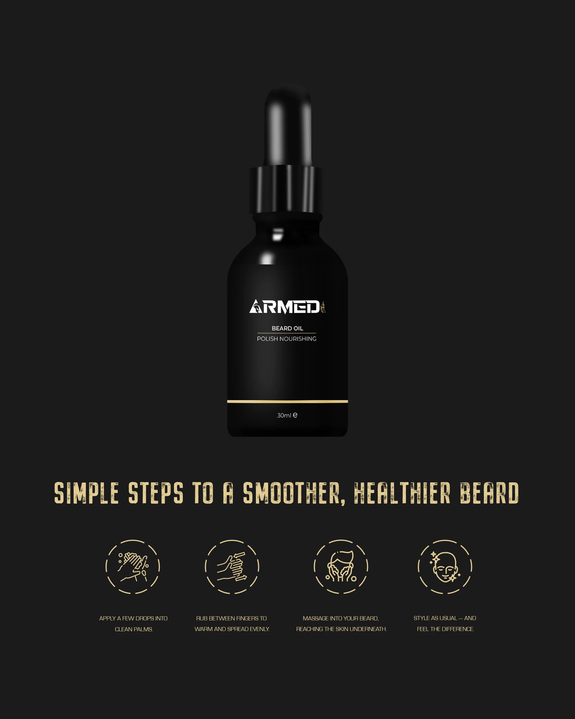 Beard Oil Polish Nourishing  30ml