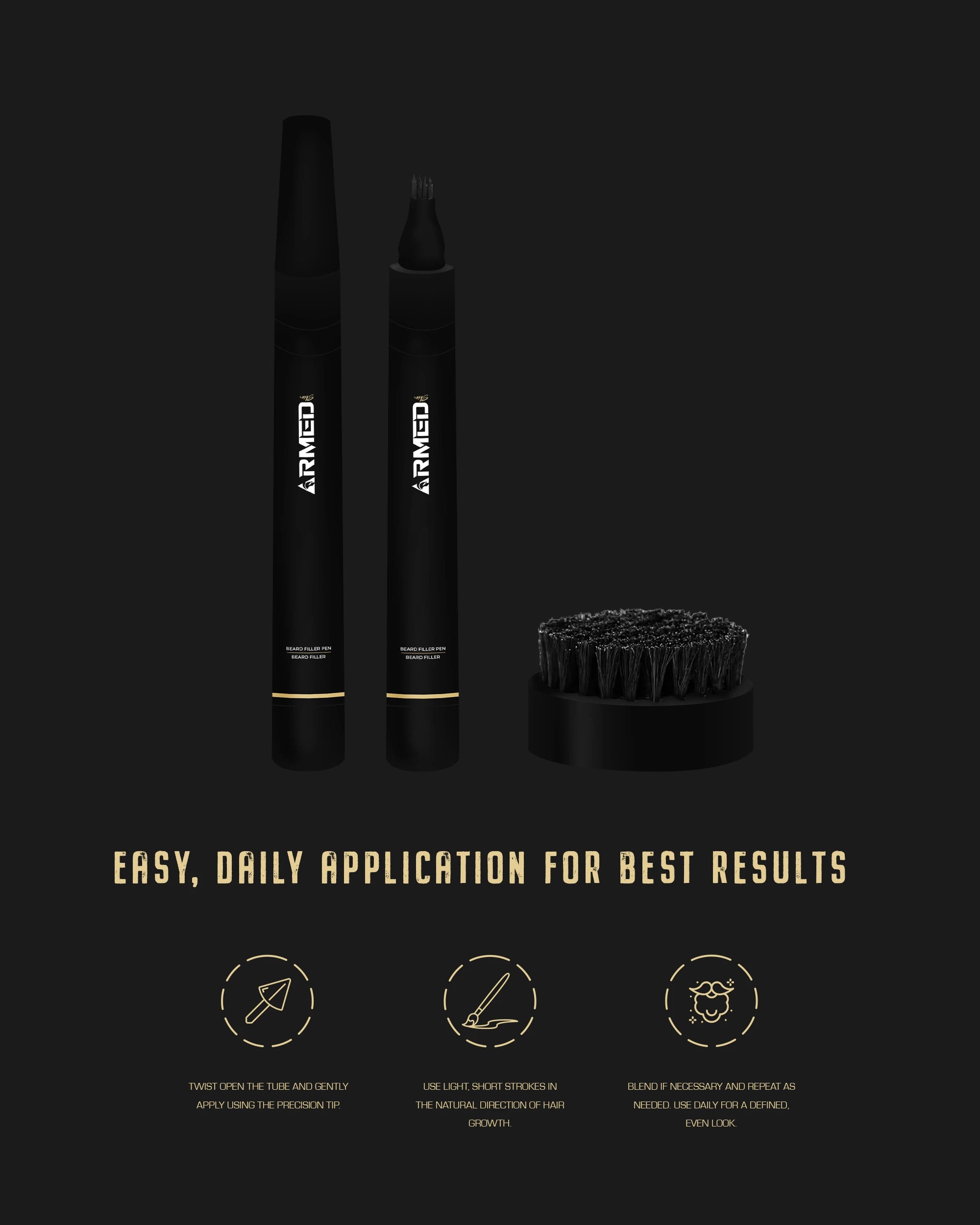 Precision Beard Filler Pen       1pc