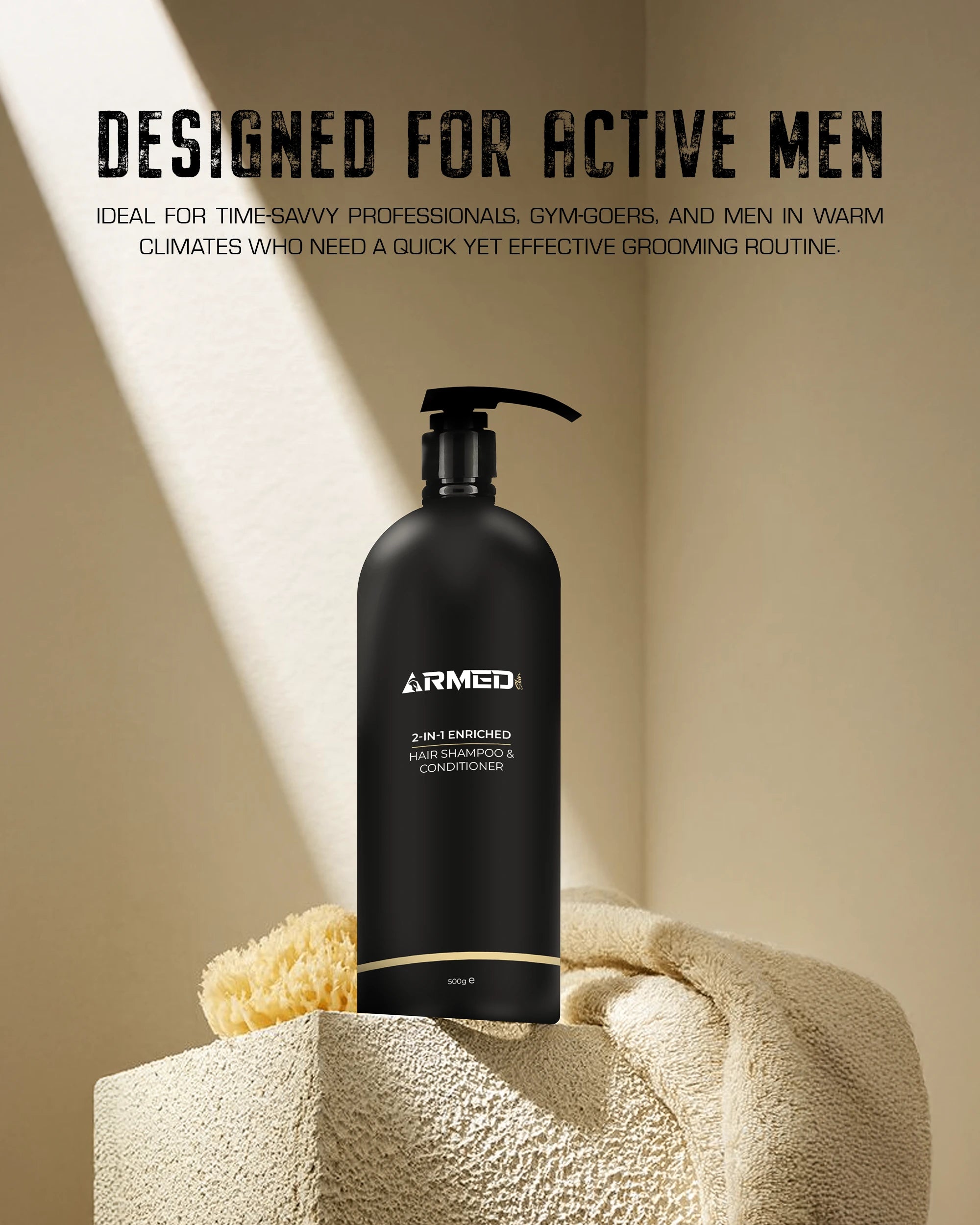 2 In 1 Hair Shampoo Conditioner  500ml